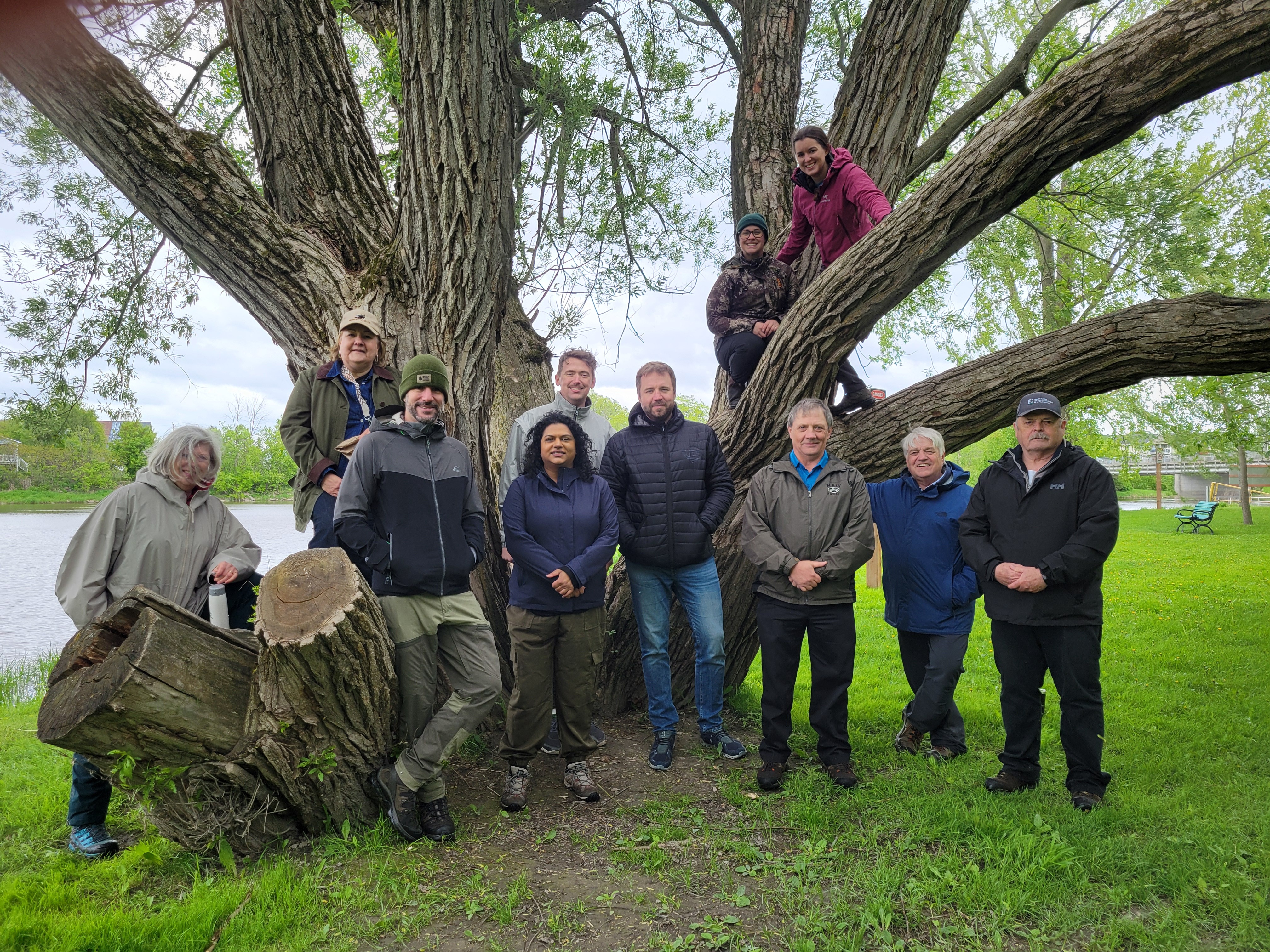 Photo: Monika with the FSC Canada Board of Directors in 2025 along with individuals from FSC International. 