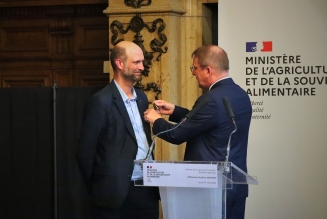 Remise de médaille
