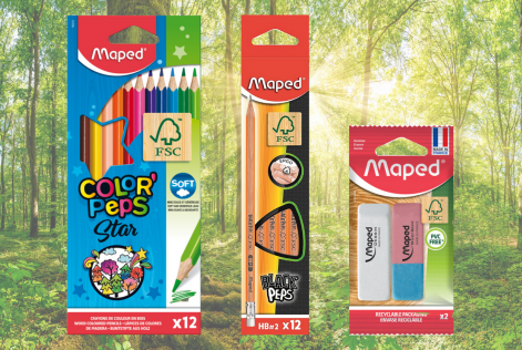 Produits certifiés FSC Maped