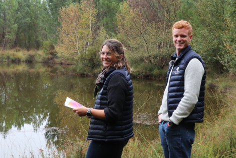 Floriane Roson et Gabriel Gerzabek, Forestry France