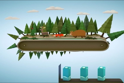 Campagne "Renouvelable par Nature" Tetrapak France