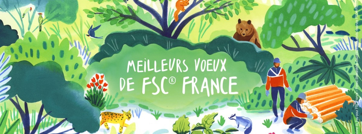 Carte de vœux FSC France 2025