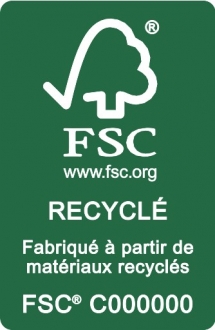 Label FSC Recyclé